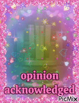opinion acknowledged - Darmowy animowany GIF