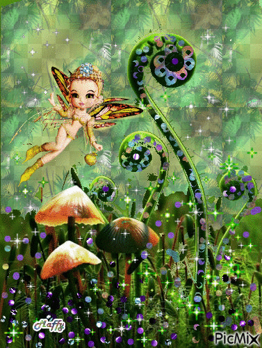 Little Fairy - GIF animado grátis