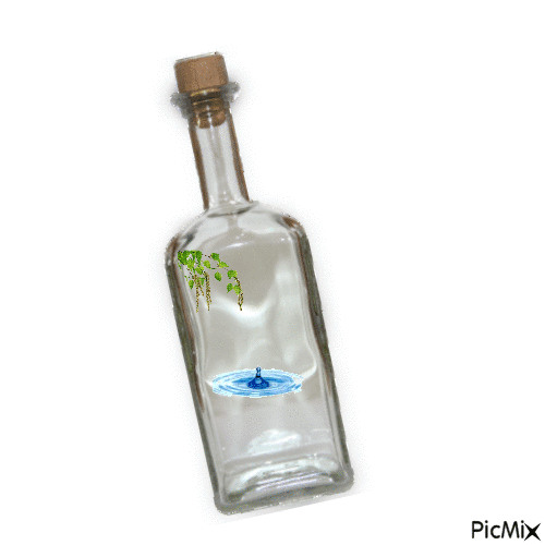bottiglia - Gratis animerad GIF