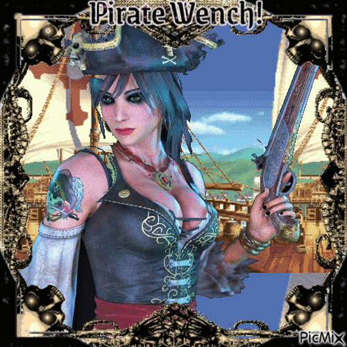 Pirate Wench! - 免费动画 GIF