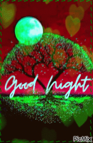 goodnight  goede nacht - Безплатен анимиран GIF