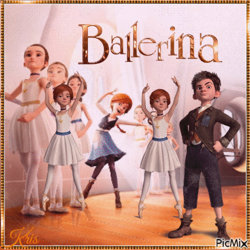Ballerina - Nemokamas animacinis gif