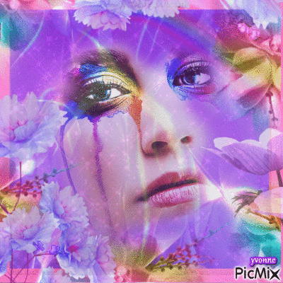 spring emo woman - Δωρεάν κινούμενο GIF