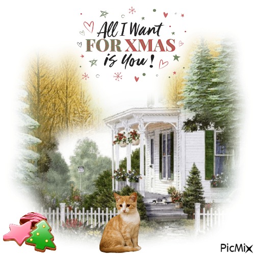 All I Want For Christmas Is You - gratis png