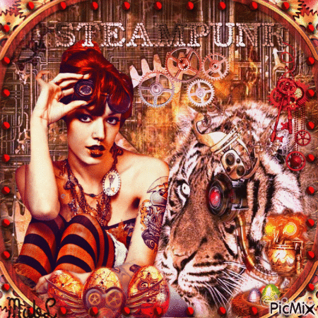 Steampunk Coloré - Free animated GIF