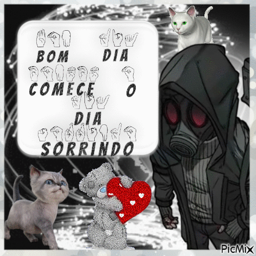 Bom Dia Aaron Ordem Paranormal - Бесплатный анимированный гифка