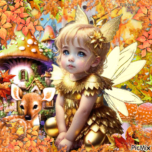 Autumn fairy-contest - Безплатен анимиран GIF