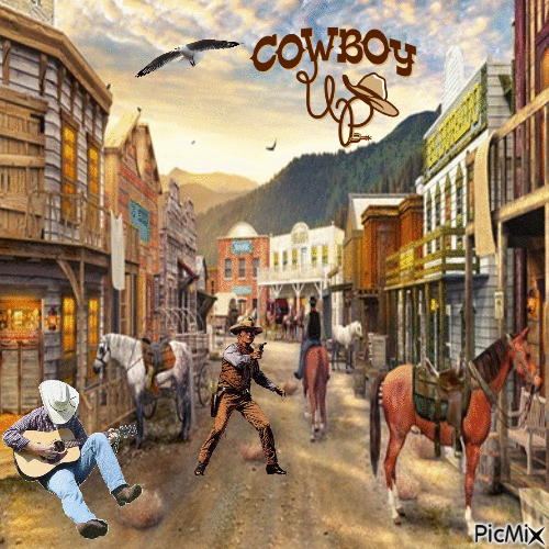 Cowboy - 無料のアニメーション GIF