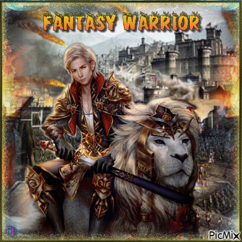 Fantasy Warrior - Free animated GIF