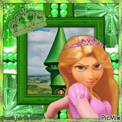 ({(Rapunzel)}) - 免费动画 GIF