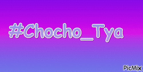 #Chocho_Tya - GIF animasi gratis
