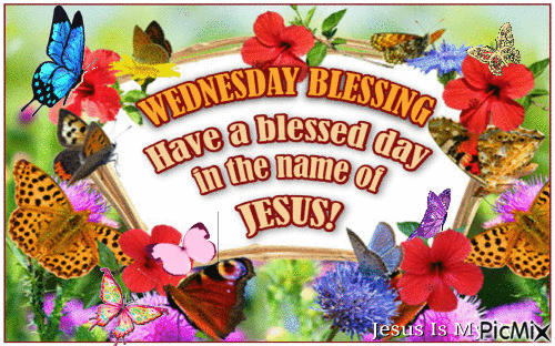 Wednesday Blessing - Δωρεάν κινούμενο GIF