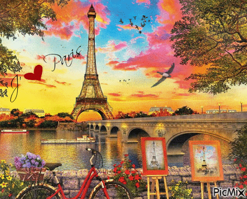 paris - Darmowy animowany GIF