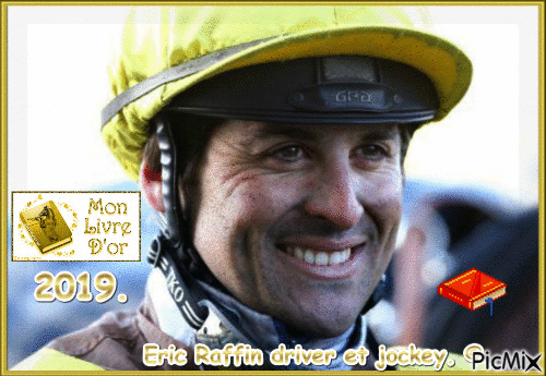 Eric Raffin livre d'or 2019. © - Free animated GIF