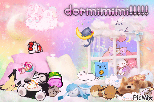 dormimimi - Бесплатный анимированный гифка
