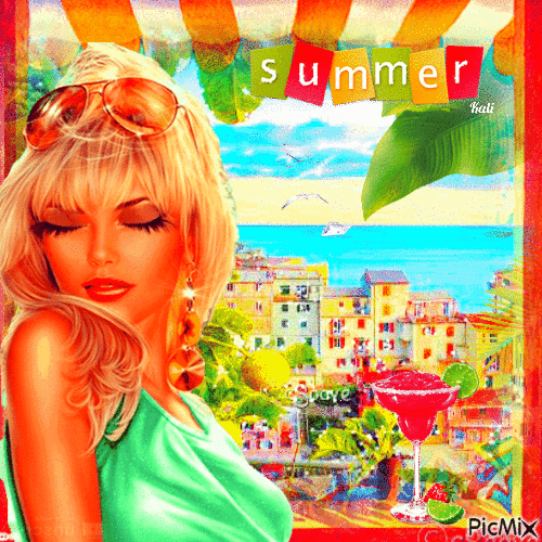 Enjoy the Summer - Gratis geanimeerde GIF