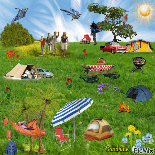 camping - Ingyenes animált GIF