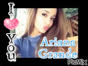 Ariana Grande - Ingyenes animált GIF