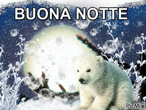 BUONA NOTTE﻿ - Bezmaksas animēts GIF