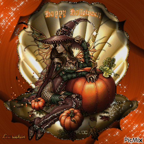 Happy Halloween - Laurachan - Безплатен анимиран GIF