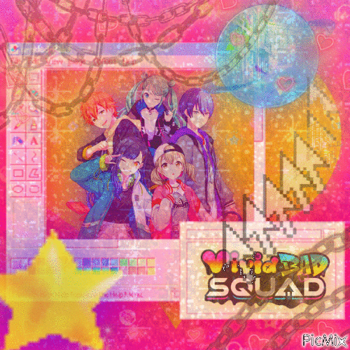 Vivid Bad Squad! - 無料のアニメーション GIF