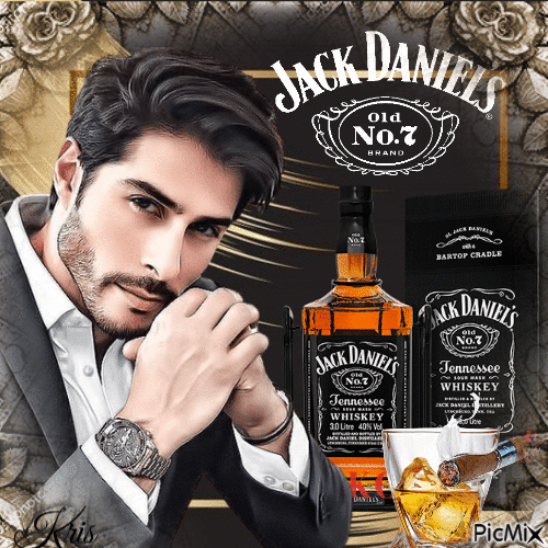 Jack Daniels - Darmowy animowany GIF