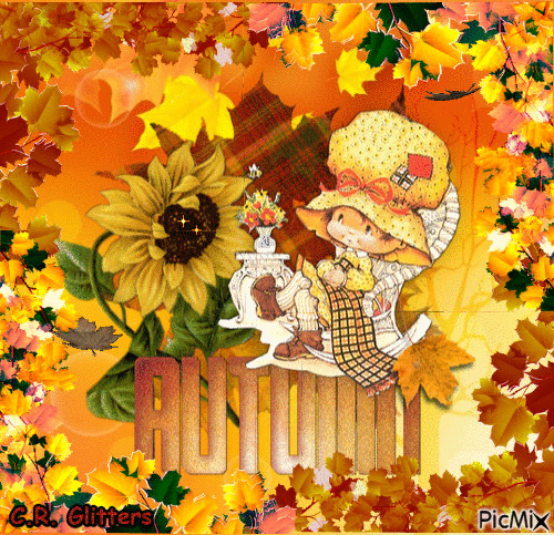 Autumn Cutie - 無料のアニメーション GIF