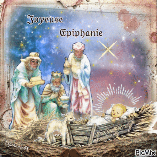 👑 Joyeuse Epiphanie 👑 - GIF animé gratuit