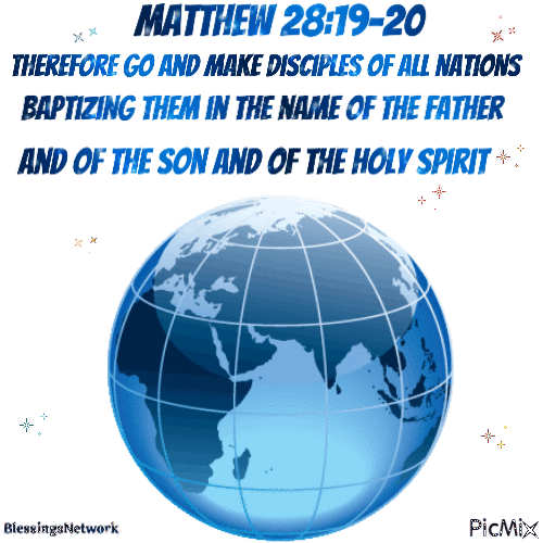 Matthew28:19 - GIF animado grátis