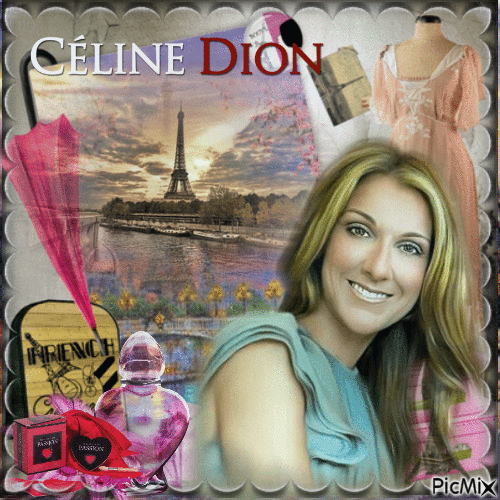 Céline Dion - Free animated GIF