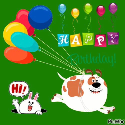 Happy Birthday - Free animated GIF - PicMix