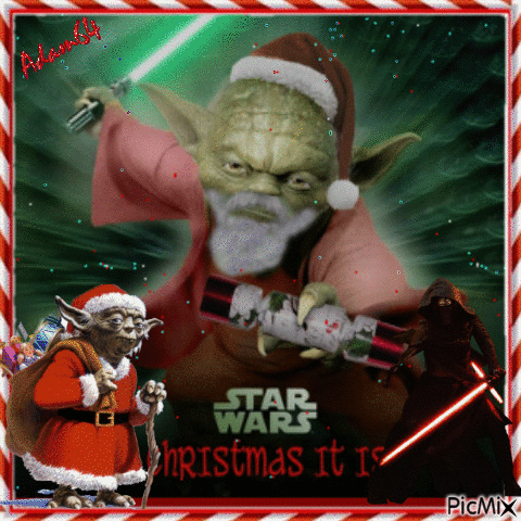 Noël Star Wars - Gratis geanimeerde GIF