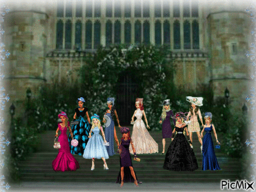 S & L royal wedding - Free animated GIF
