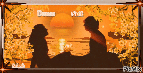 Douce Nuit - Bezmaksas animēts GIF