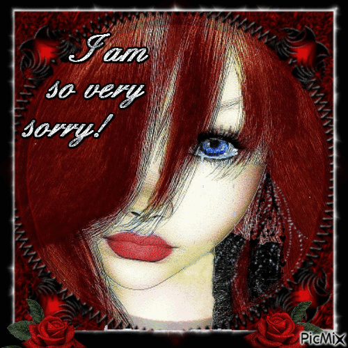 I Am So Very Sorry - Ingyenes animált GIF