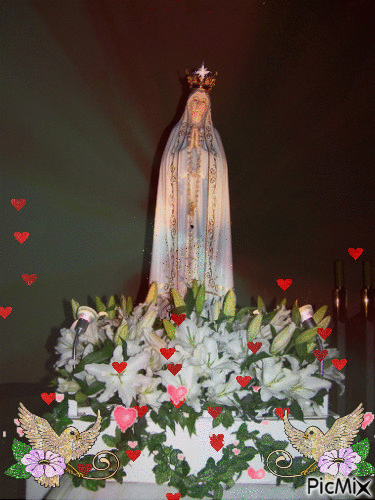Notre-Dame de Fatima - GIF animate gratis