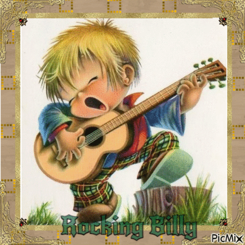 rocking Billy - GIF animé gratuit
