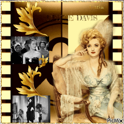 Bette Davis Film - Darmowy animowany GIF