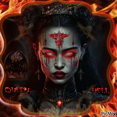 Reina del infierno - Безплатен анимиран GIF