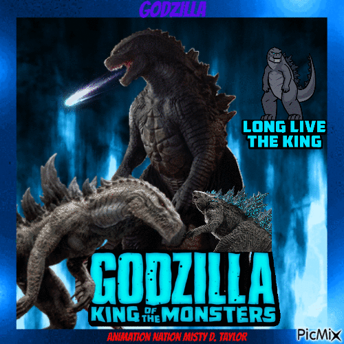 Godzilla King of the Monsters...Godzilla - Gratis geanimeerde GIF