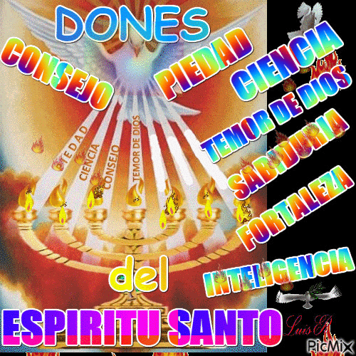 Dones del Espíritu Santo - Безплатен анимиран GIF