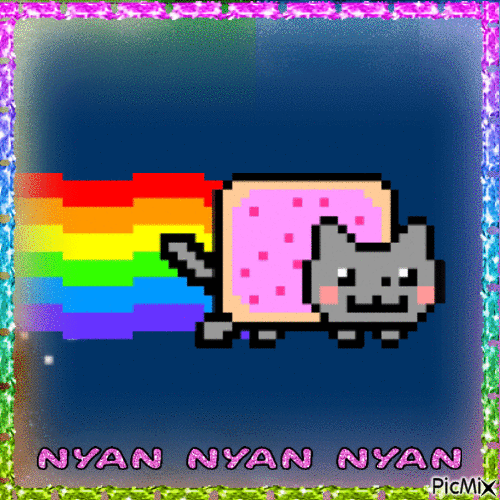 Nyan - Darmowy animowany GIF