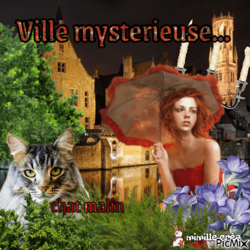 ville mysterieuse... - Free animated GIF