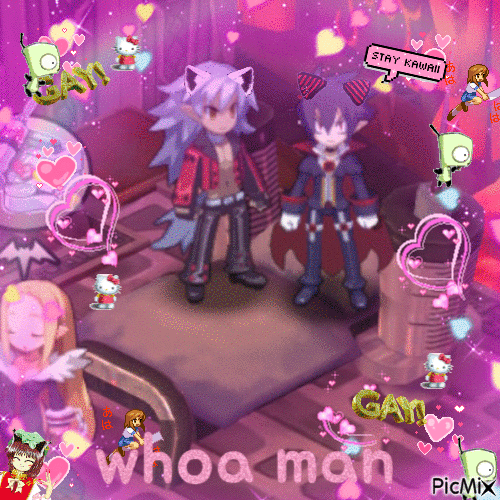 val and fenrich disgaea funny gay yoinky sploinky - Gratis animeret GIF