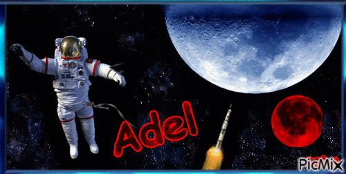 Adel - Бесплатный анимированный гифка
