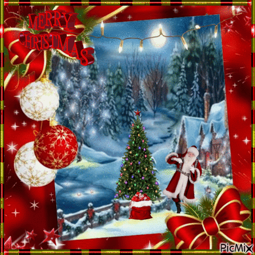 Navidad ( merry christmas) - Безплатен анимиран GIF