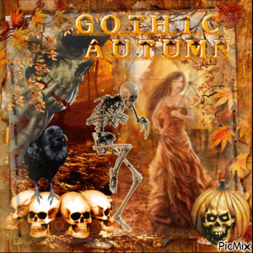 Gothic Autumn - GIF animé gratuit