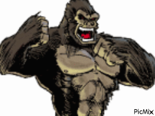 Gorille - Безплатен анимиран GIF