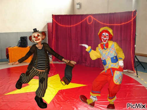 les clowns - png gratis