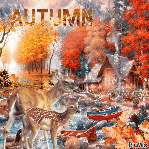 Autumn. - GIF animasi gratis